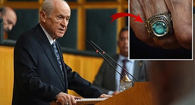 Bahçeli'nin yüzüğünden Erdoğan'a mesaj!