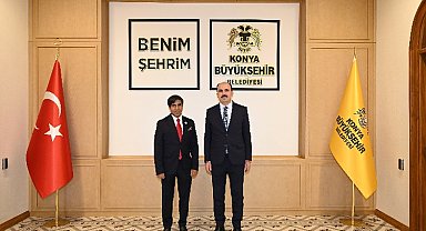 Bangladeş'in Ankara Büyükelçisi Hag, Başkan Altay'ı ziyaret etti