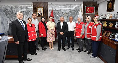 Başkan Büyükkılıç'tan Kızılay'a "156'ncı Yıl" ziyareti
