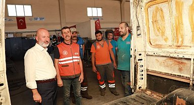 Başkan Çolakbayrakdar: "Atölyemiz, sanayi sitesi gibi çalışıyor"