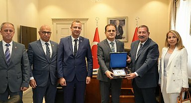 Başkan Topuz'dan Vali Akbıyık'a ziyaret