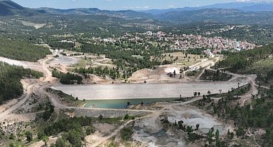 Bursa Büyükorhan'da Kocadere Göleti 850 bin metreküpü depolayacak