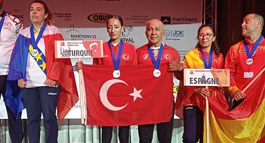 Bursa Büyükşehirli sporculardan Avrupa'da 3 madalya