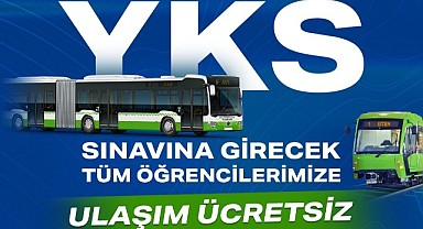 Bursa'da Üniversite adaylarına ücretsiz ulaşım