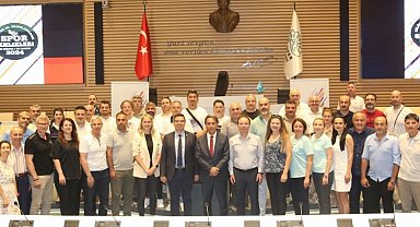 Bursa Nilüfer'de Spor Şenlikleri'nde görev alanlara teşekkür