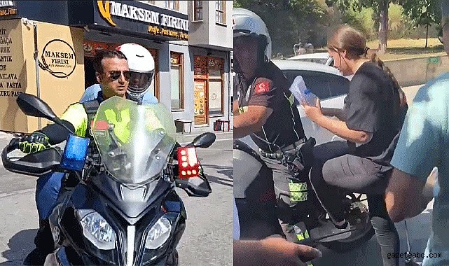 Bursa polislerinden öğrencilere destek!