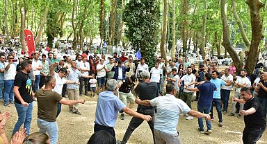 Bursa'da Burulaş ailesi piknikte buluştu