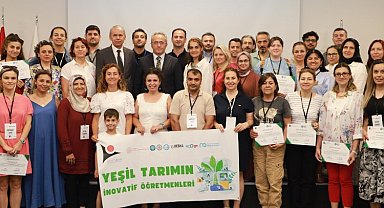 Bursa'da öğretmenlere sürdürülebilir tarım eğitimi