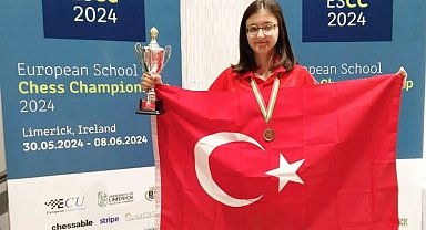 Bursalı Arya Aydoğan Avrupa üçüncüsü
