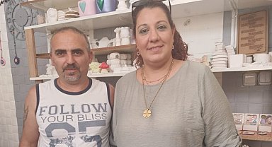 Çocukluklarında başladıkları hediyelik eşya işinin patronu oldular