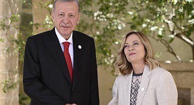 Cumhurbaşkanı Erdoğan G7 liderleriyle buluştu