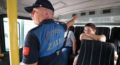 Denizli Büyükşehir'den minibüslere sıkı denetim