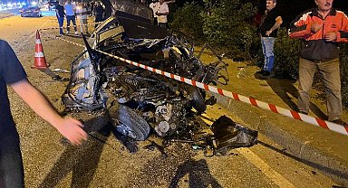 Düzce Akçakoca yolunda trafik kazasında 1 kişi öldü