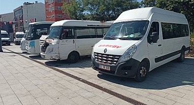 Edirne'de minibüsler eski köy garajına taşındı