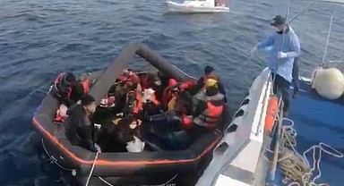 Ege'de Yunanistan'ın geri ittiği 27 göçmen Türkiye'ye geri getirildi