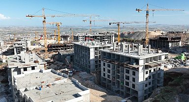 En büyük şantiye Adıyaman İndere'de... 16 bin 433 konut yapımı sürüyor