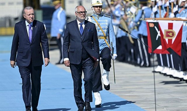 Estonya Cumhurbaşkanı Ankara'da