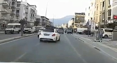 Gürsu'da tehlikeli yolculuk