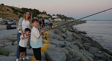 İstanbul Beylikdüzü'nde olta balıkçılığında 6. buluşma