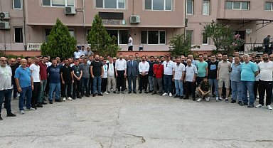 İzmit Belediyesi Fen İşleri ailesi bayramlaştı