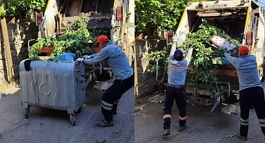 İznik Karabağlar'da 3 bin 148 ton evsel atık toplandı