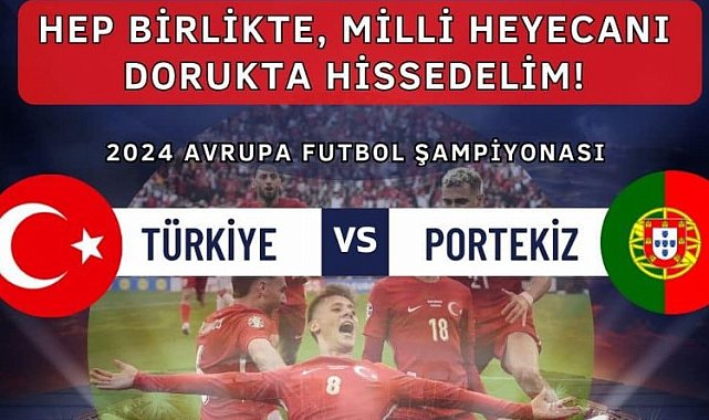 Keşan Belediyesi, Portekiz maçını Mehmet Gemici Cennet Bahçesi'nde yayınlayacak