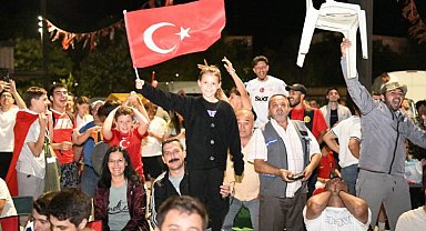 Keşan ve Yenimuhacir'de Milli Takım coşkusu