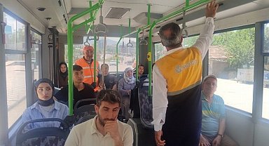 Malatya Büyükşehir'den otobüslerin klimalarına yazlık bakım