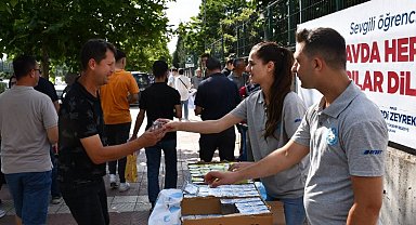 Manisa Büyükşehir öğrencileri yalnız bırakmadı