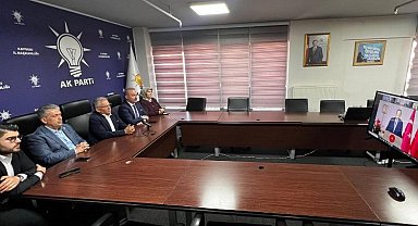 Memduh Büyükkılıç Cumhurbaşkanı Erdoğan ile bayramlaştı