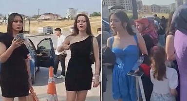 Mezuniyet törenine damga vuran olay!