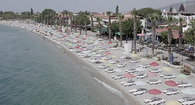 Milas'ta sahil çalışmaları tamamlandı