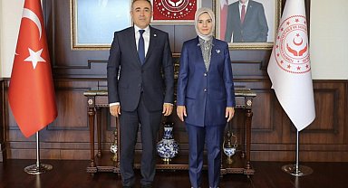 Milletvekili Karatutlu, Bakan Göktaş'ı ziyaret etti