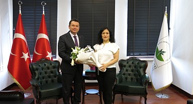 Mimarlardan Başkan Erkan Aydın'a ziyaret