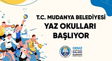 Mudanya Belediyesi yaz okulları başlıyor