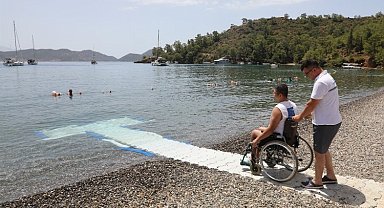 Muğla'de engelsiz plajlar 23'e çıktı