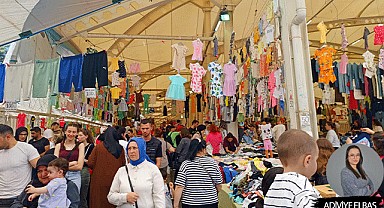 Nilüfer Agora pazarında izdiham!