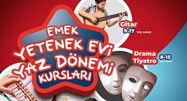 Osmangazi Emek Yetenek Evi’nde yaz dönemi kursları başlıyor