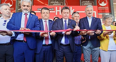 Osmangazi'nin İlk Halk Lokantası açıldı