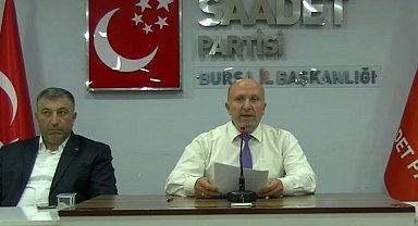 Saadet Partisi Bursa'dan denize gireceklere uyarı!