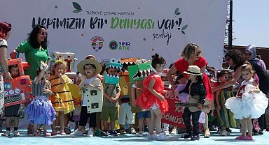 Şile'de Dünya Çevre Günü kutlamalarında renkli görüntüler