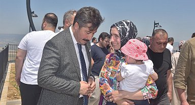 Subaşı TOKİ'lerinde hak sahipleri anahtarlarına kavuştu