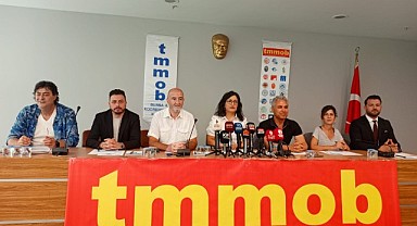TMMOB'dan Doğal ve Yapay Afetlere Karşı Çağrı Toplantısı