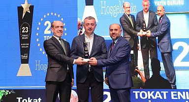 Tokatlılardan Başkan Büyükakın'a özel ödül