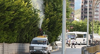 Tokat'ta sivrisinek, larva ve uçkun ile mücadele