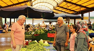 Üretici pazarlarıyla hem çiftçi hem Nilüferli kazanıyor