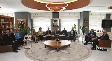 Vali Mahmut Demirtaş’tan Başkan Şadi Özdemir’e ziyaret