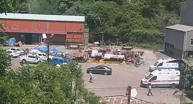 Zonguldak'ta maden ocağında göçük!