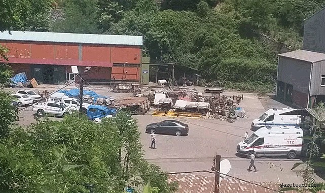 Zonguldak'ta maden ocağında göçük!