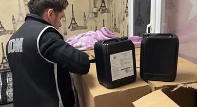 3 bin 626 litre alkole Çengel!